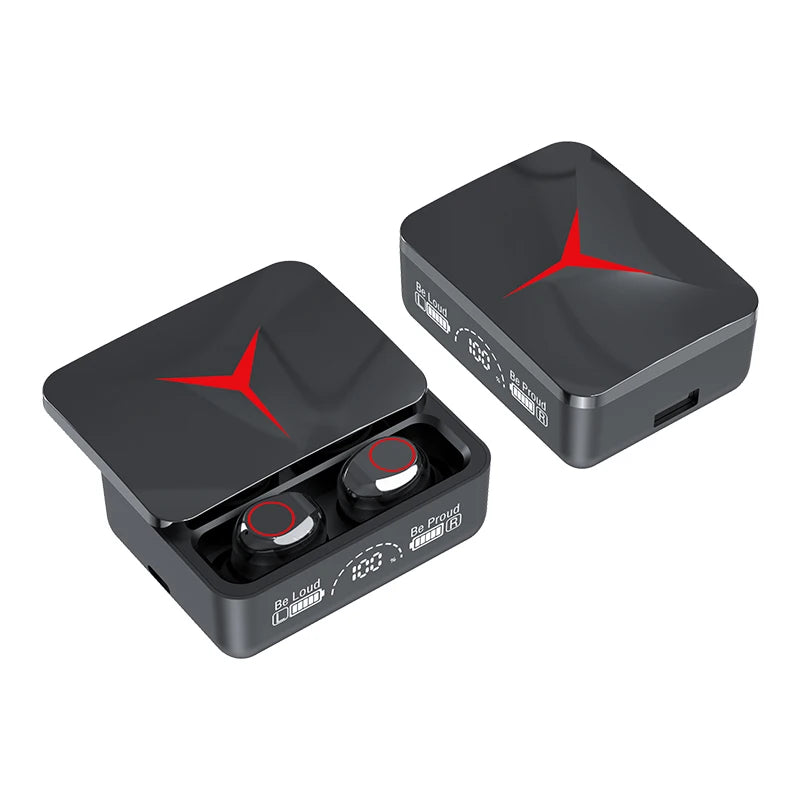 New M90 Pro Bluetooth 5.3 Earphones Wireless Headphones Touch Control Gamer Headset HIFI Stereo Noise Reduction earbuds With Mic